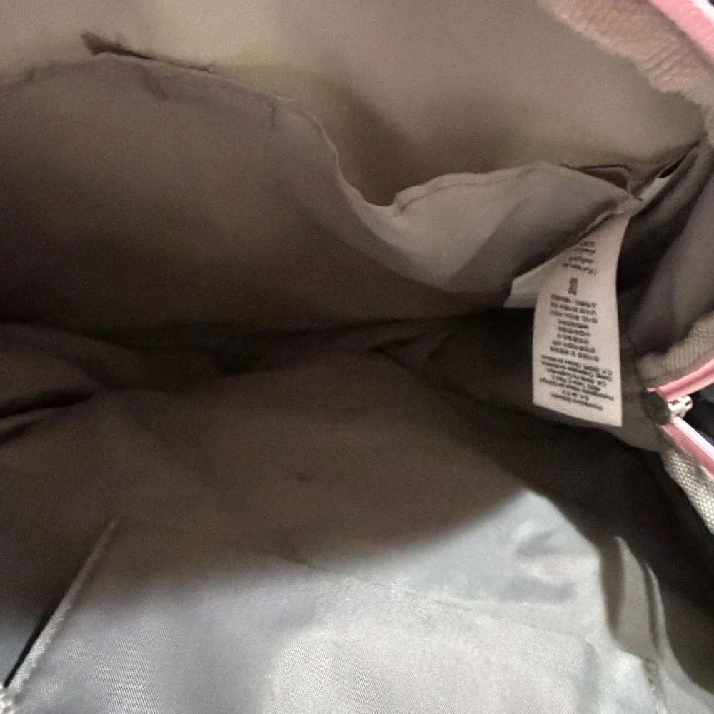 Pottery Barn Kids Mackenzie Navy Celestial Moon Stars Backpack Pink Trim Large
